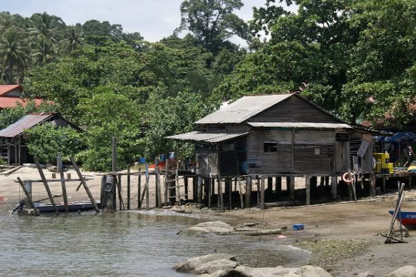 Haus am Meer auf Pulau Ubin